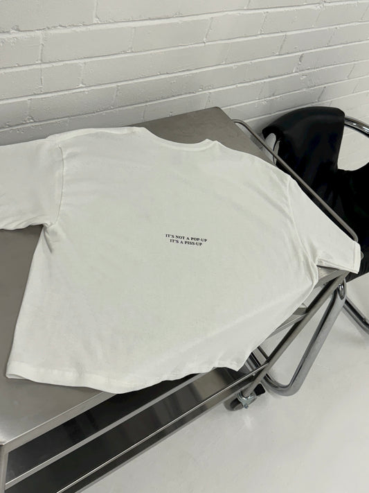 Camiseta corta pop-up